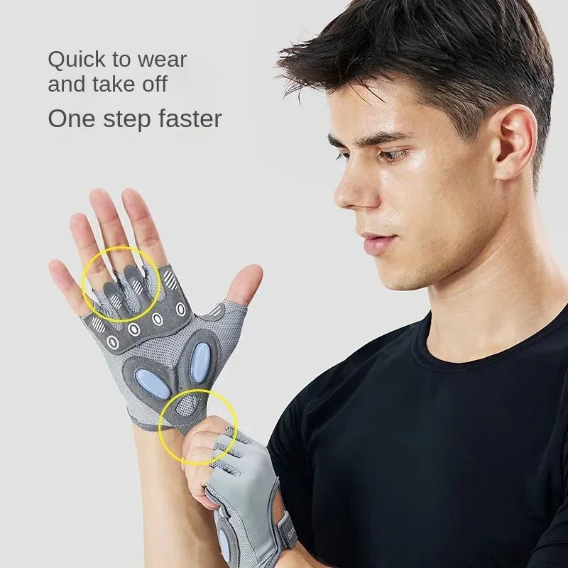 Non-Slip Gym Gloves